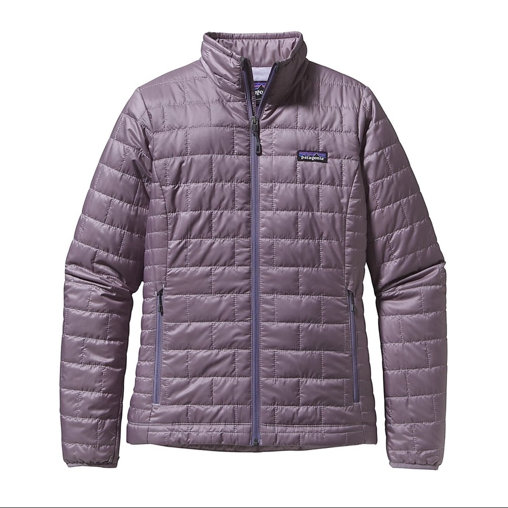 Purple Patagonia Puffy Jacket